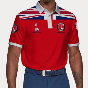 Charlton Athletic F.C Polo Shirt Golf Shirt 3D PLS1882