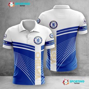 Chelsea F.C. Polo Shirt Golf Shirt 3D PLS758