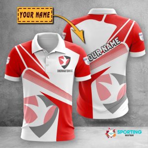 Cheltenham Town F.C Polo Shirt Golf Shirt 3D PLS390