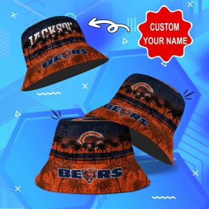 Chicago Bears NFL Bucket Hat Personalized SBH167