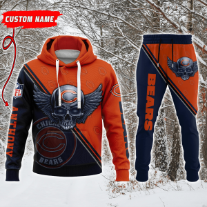 Chicago Bears NFL Combo Hoodie And Joggers Gift For Fan 2023 CHJ032
