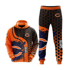 Chicago Bears NFL Combo Hoodie And Joggers Gift For Fan 2023 CHJ428