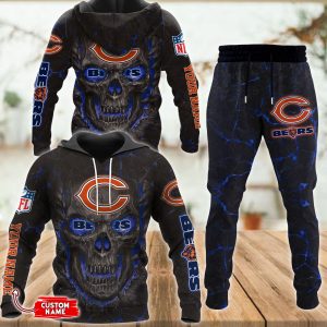 Chicago Bears NFL Combo Hoodie And Joggers Gift For Fans 2023 CHJ227