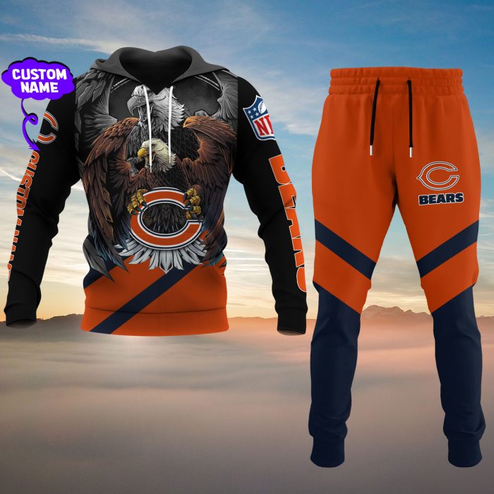 Chicago Bears NFL Personalized Combo Hoodie