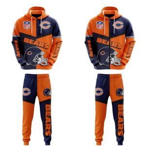 Chicago Bears NFL Personalized Combo Hoodie