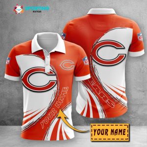 Chicago Bears Polo Shirt Golf Shirt 3D PLS2156