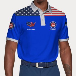 Chicago Cubs Polo Shirt Golf Shirt 3D PLS1839