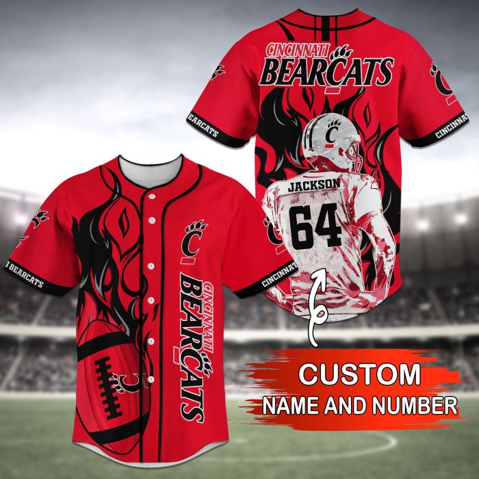 Cincinnati Bearcats NCAA Baseball Jersey Personalized 2023 BJ2389