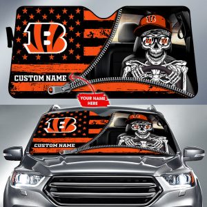 Cincinnati Bengals NFL Football Team Car Sun Shade CSS0673