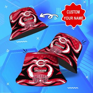 Cincinnati Reds MLB Bucket Hat Personalized SBH185
