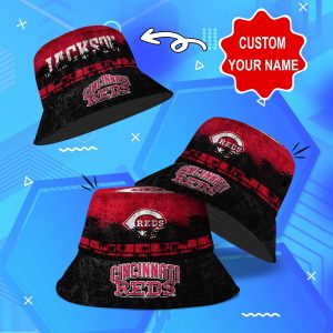 Cincinnati Reds MLB Bucket Hat Personalized SBH255