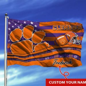 Clemson Tigers NCAA Fly Flag Outdoor Flag Fl062