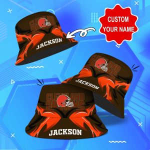Cleveland Browns NFL Bucket Hat Personalized SBH015