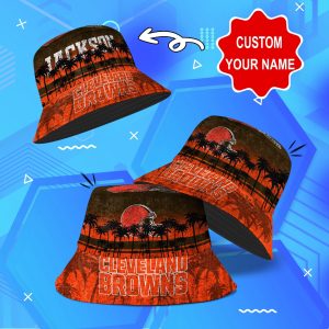 Cleveland Browns NFL Bucket Hat Personalized SBH188