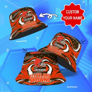Cleveland Browns NFL Bucket Hat Personalized SBH288