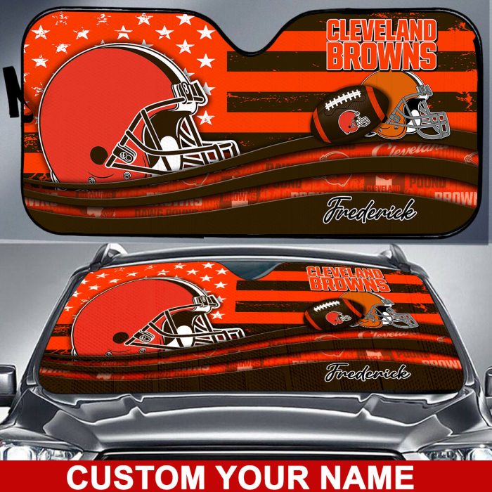 Cleveland Browns NFL Car Sun Shade CSS0445