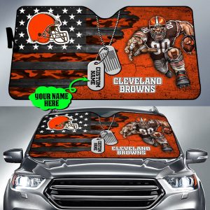 Cleveland Browns NFL Car Sun Shade CSS0512