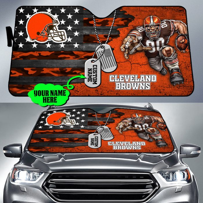 Cleveland Browns NFL Car Sun Shade CSS0512