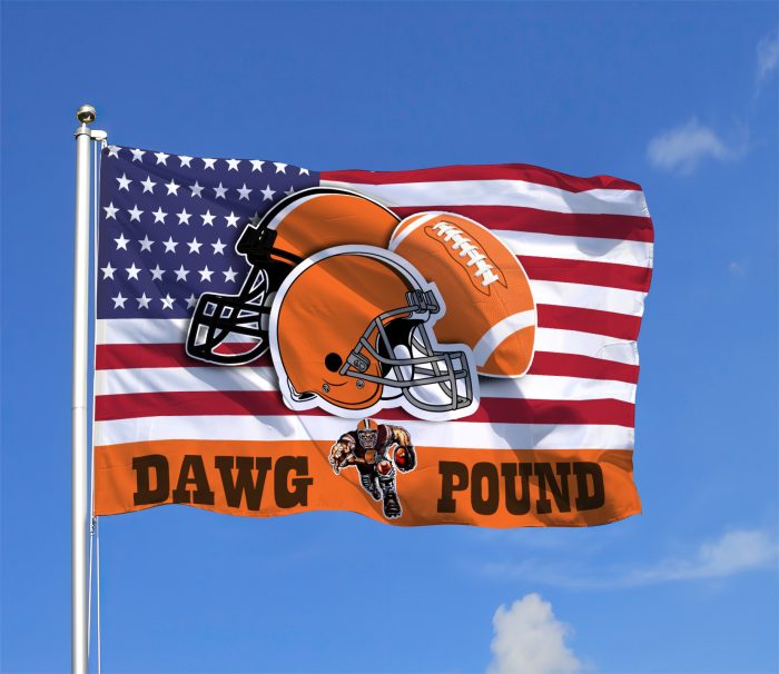 Cleveland Browns NFL Fly Flag Outdoor Flag Trend 2023 Fl292