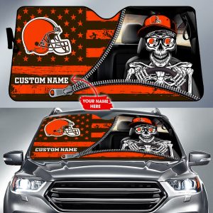 Cleveland Browns NFL Football Team Car Sun Shade CSS0661