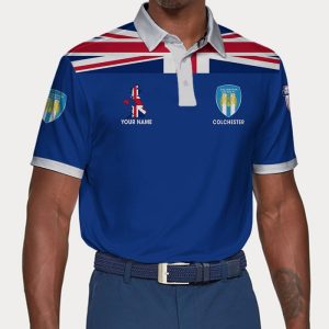 Colchester United Polo Shirt Golf Shirt 3D PLS1848