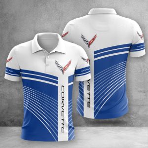 Corvette Polo Shirt Golf Shirt 3D PLS1237