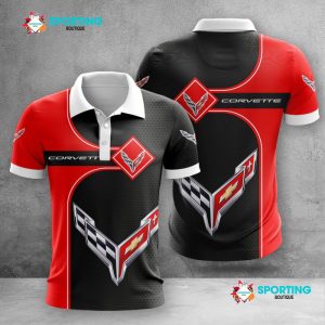 Corvette Polo Shirt Golf Shirt 3D PLS1695