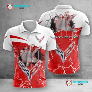 Corvette Polo Shirt Golf Shirt 3D PLS955