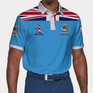 Coventry City F.C Polo Shirt Golf Shirt 3D PLS1903