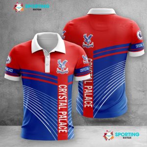 Crystal Palace F.C Polo Shirt Golf Shirt 3D PLS761