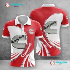 Cummins Polo Shirt Golf Shirt 3D PLS1095