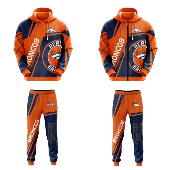 Denver Broncos NFL Combo Hoodie And Joggers Gift For Fan 2023 CHJ788
