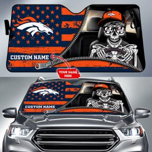 Denver Broncos NFL Football Team Car Sun Shade CSS0660