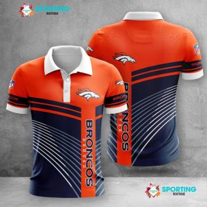 Denver Broncos Polo Shirt Golf Shirt 3D PLS1385