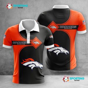 Denver Broncos Polo Shirt Golf Shirt 3D PLS1410