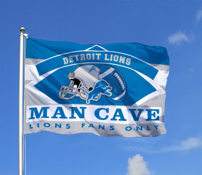 Detroit Lions NFL Fly Flag Outdoor Flag Fl067