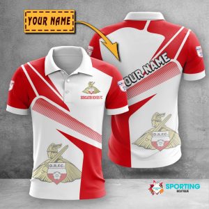 Doncaster Rovers Polo Shirt Golf Shirt 3D PLS354