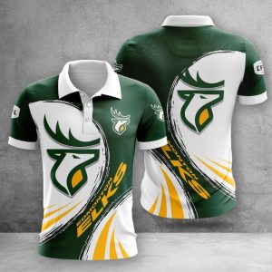 Edmonton Eskimos Polo Shirt Golf Shirt 3D PLS2437