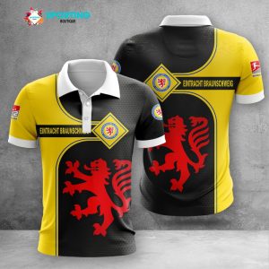 Eintracht Braunschweig Polo Shirt Golf Shirt 3D PLS1661