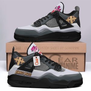 Enrico Pucci Jordan 4 Sneakers Anime Personalized Shoes JD362