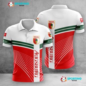 FC Augsburg Polo Shirt Golf Shirt 3D PLS1627
