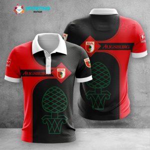 FC Augsburg Polo Shirt Golf Shirt 3D PLS1685