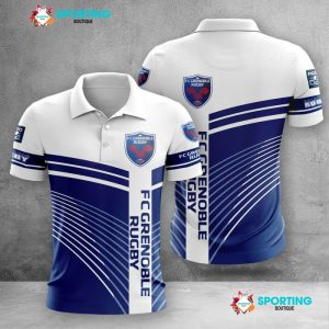 FC Grenoble Rugby Polo Shirt Golf Shirt 3D PLS641