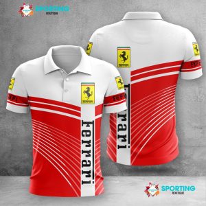 Ferrari Polo Shirt Golf Shirt 3D PLS1545
