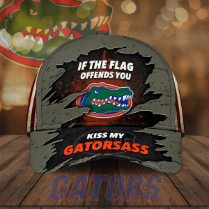 Florida Gators If The Flag Offends You Kiss My Gatorsass 3D Classic Baseball Cap/Hat CGI2260