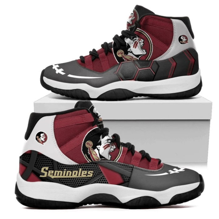 Florida State Seminoles NCAA 3D Air Jordan 11 Sneaker JD110462