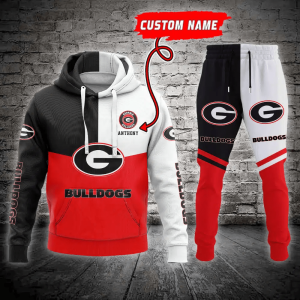 Georgia Bulldogs Ncaa Combo Hoodie And Joggers Gift For Fans CHJ482