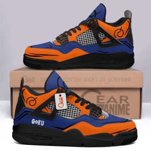 Goku Whis Jordan 4 Sneakers Anime Personalized Shoes JD314