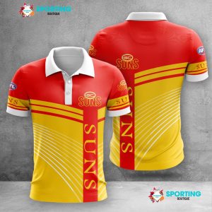 Gold Coast Suns Polo Shirt Golf Shirt 3D PLS1525