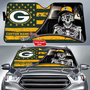 Green Bay Packers NFL Football Team Car Sun Shade CSS0685